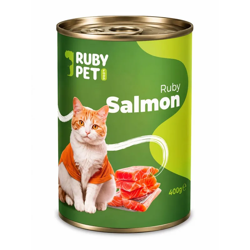 Ruby Pet - Salmon - Adult Cat - Wet Food - 400 G