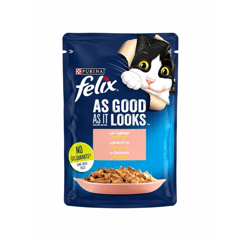 Purina - Felix - Salmon in Jelly - As Good As It Looks - 1 Packet