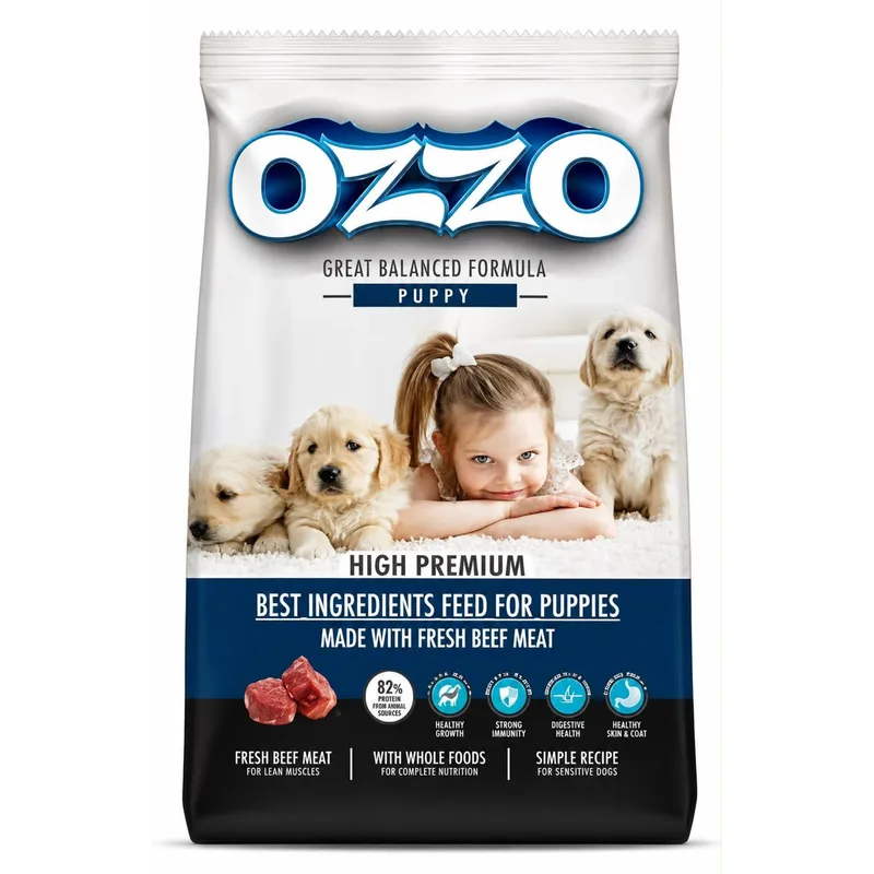 Ozzo - Adult Dogs - Beef - High Premium - 1 KG